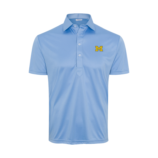 Michigan Semi-Spread Collar Polo French Blue