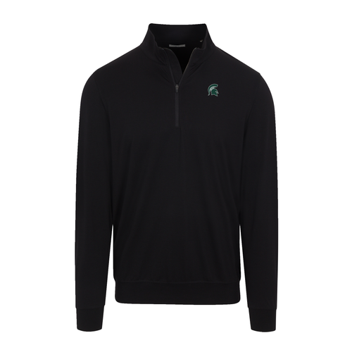 Michigan State Velocity Performance Quarter Zip Black