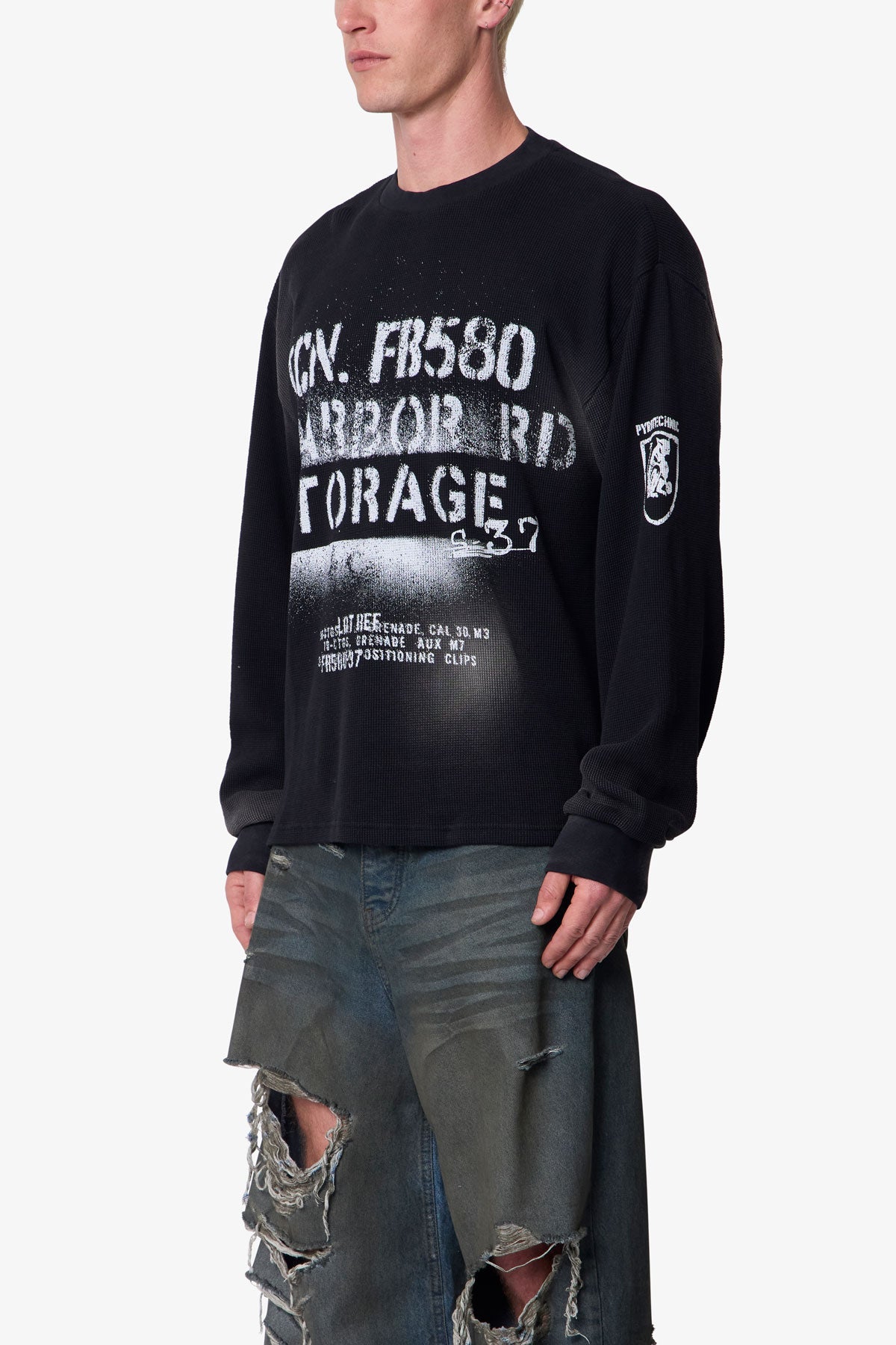 Military Thermal L/S Tee - Black
