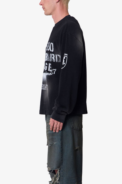 Military Thermal L/S Tee - Black