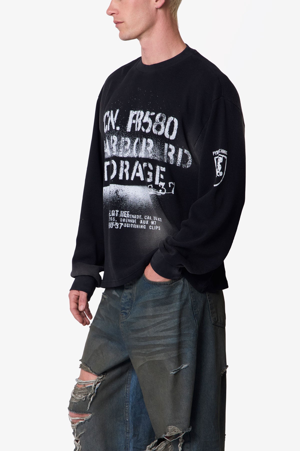 Military Thermal L/S Tee - Black