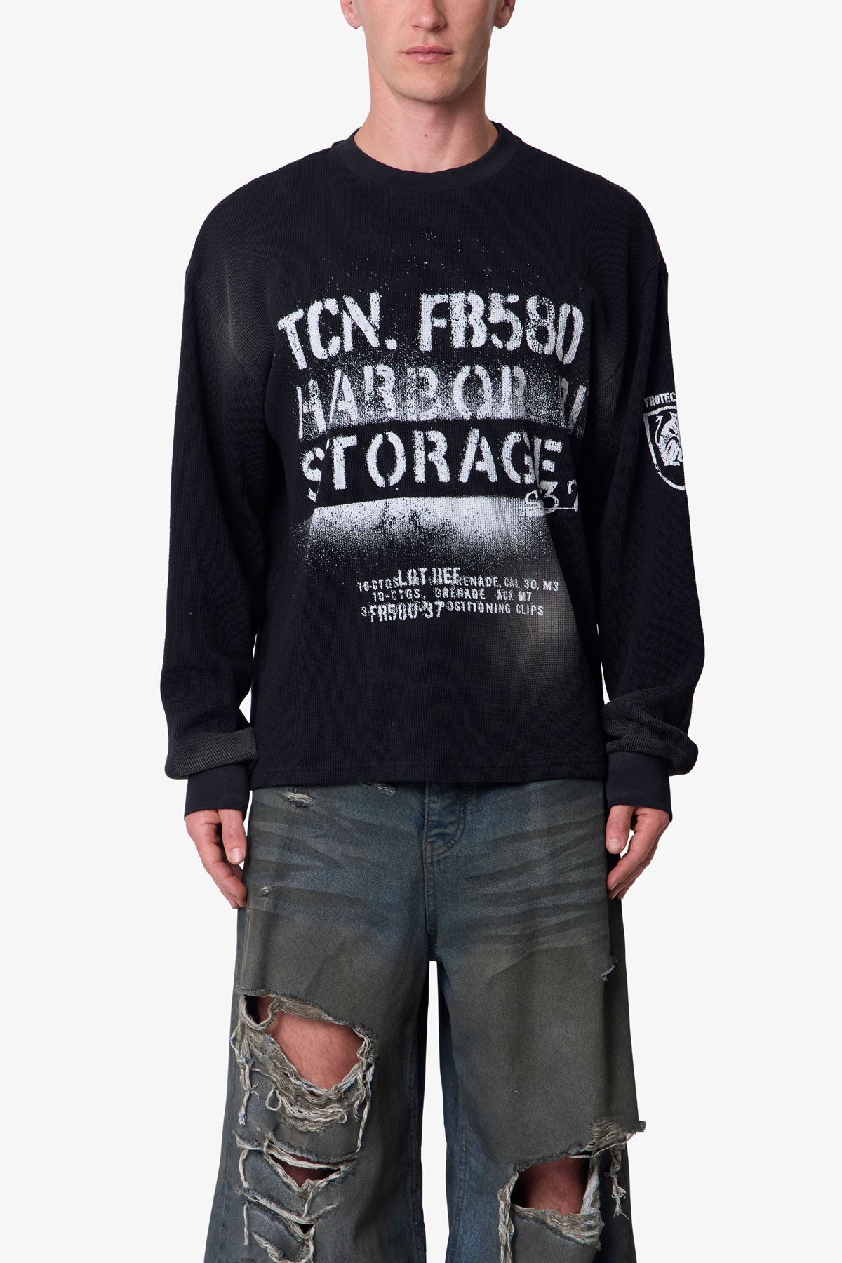 Military Thermal L/S Tee - Black