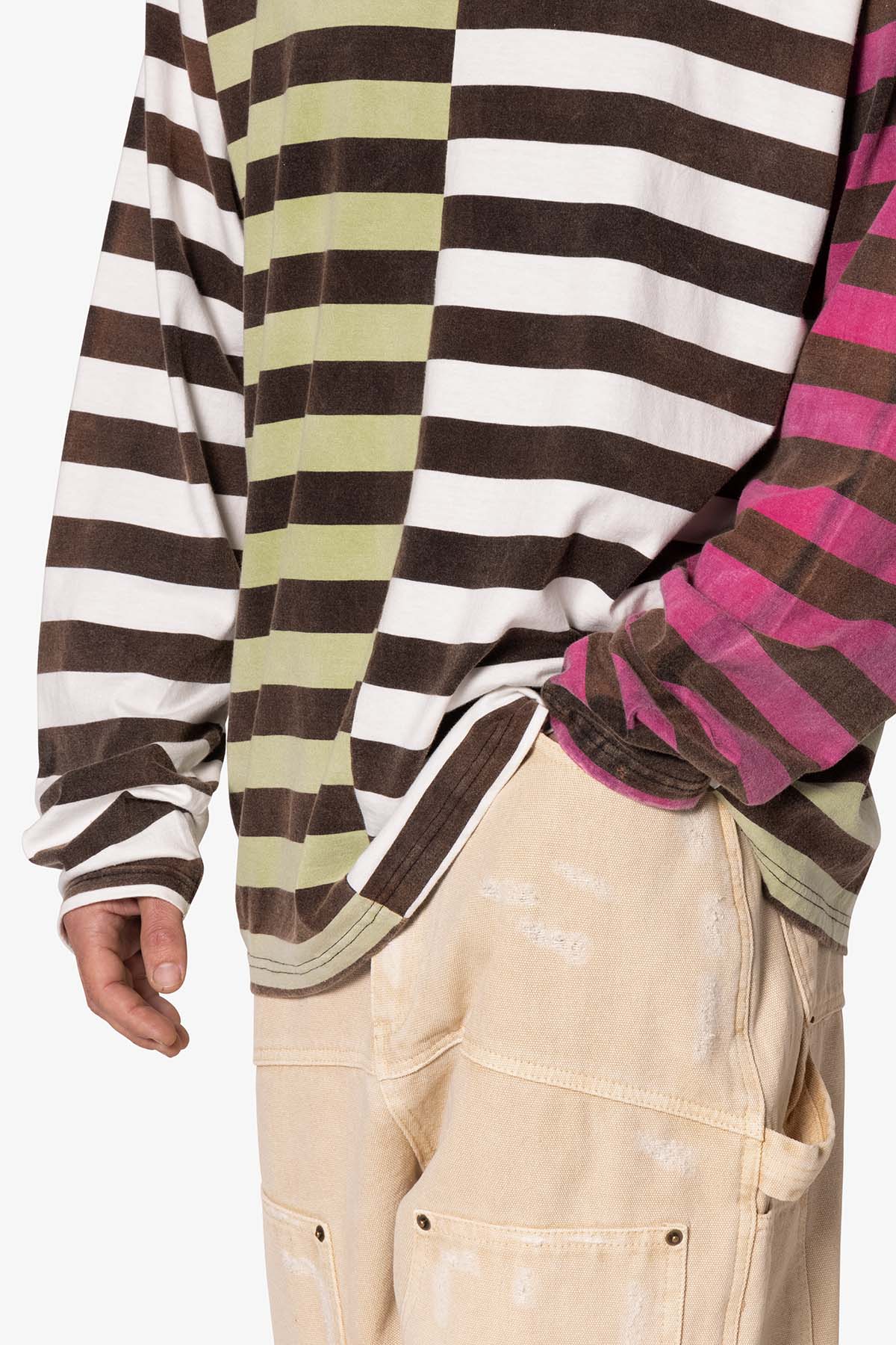 Multi Striped L/S Shirt - Multi