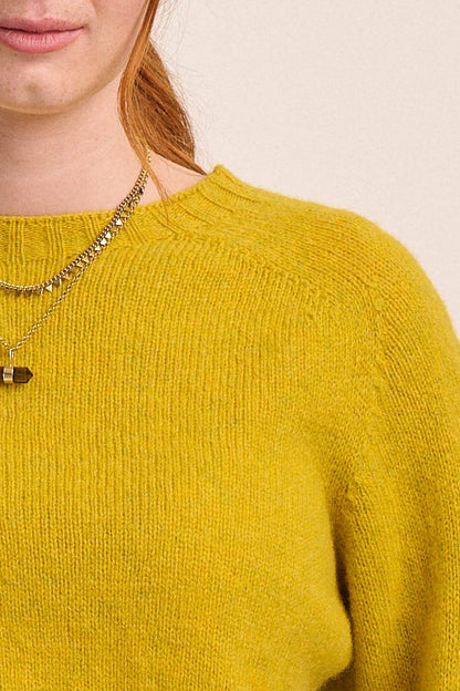 Astrid Lambswool Jumper - Citrine