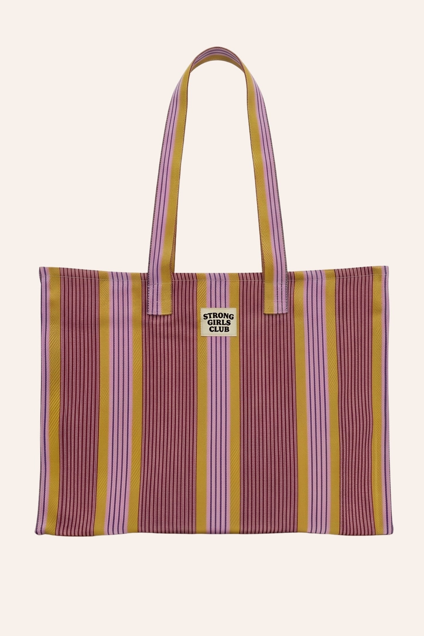Medium Recycled Nylon Tote Bag - Pink