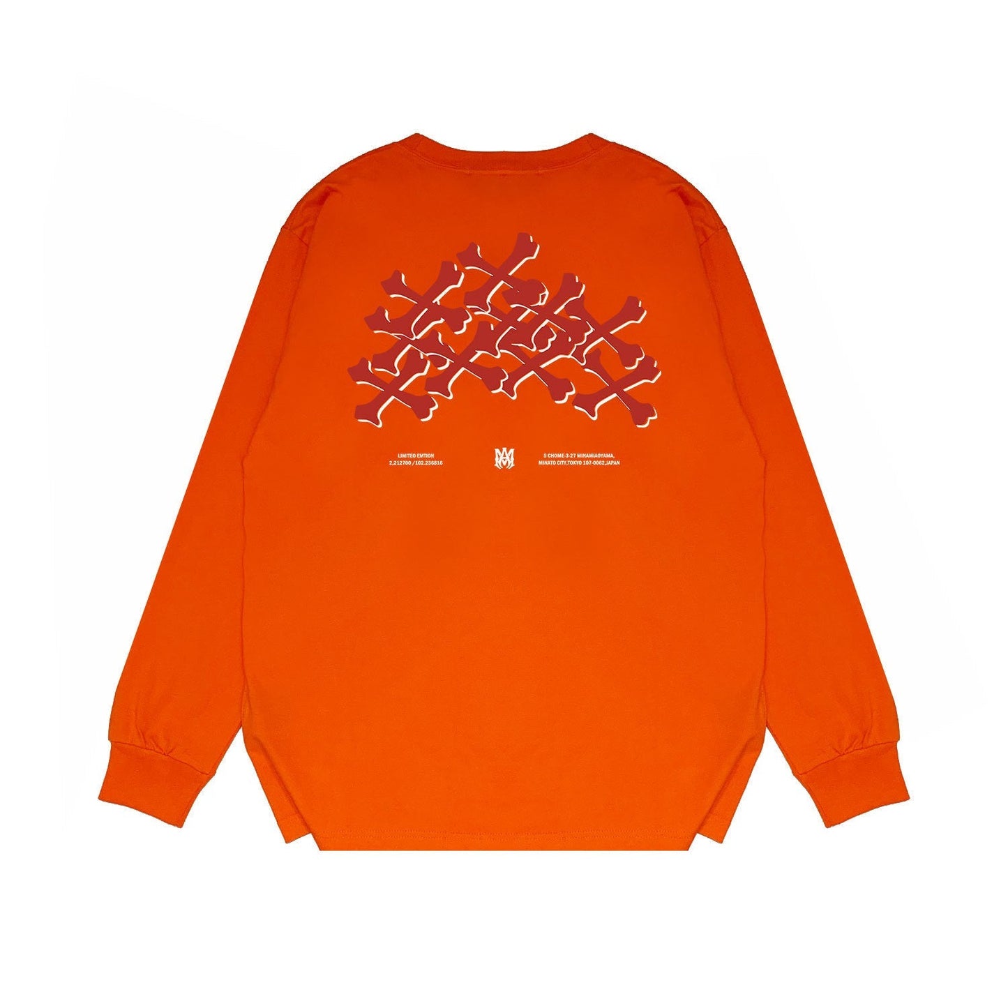 Amiri Long Sleeve Shirt Long Sleeve Long-Sleeved T-shirt Blouse