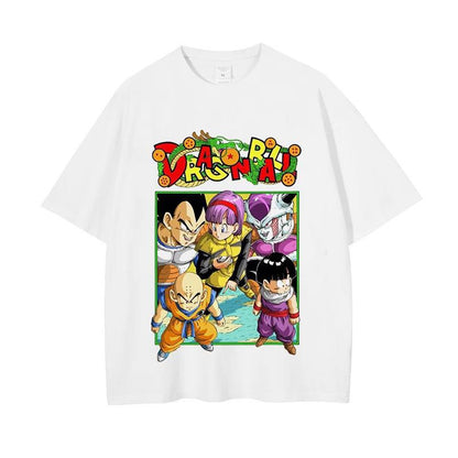 2024Men Dragon Ball Z T Shirt Anime Japanese Printed T-shirt (Part 2)