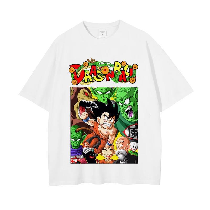 2024Men Dragon Ball Z T Shirt Anime Japanese Printed T-shirt (Part 2)