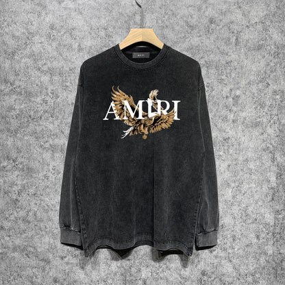 Amiri Long-Sleeve Shirt Vintage Long Sleeve T-shirt