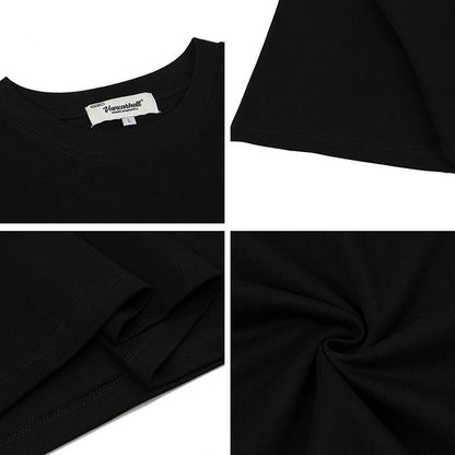 American vintage street T-shirt retro men's loose half-sleeved shirt