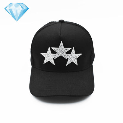Amiri hat embroidery diamond