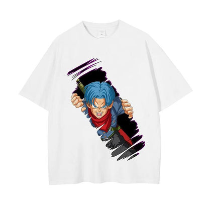 2024Men Dragon Ball Z T Shirt Anime Japanese Printed T-shirt (Part 2)