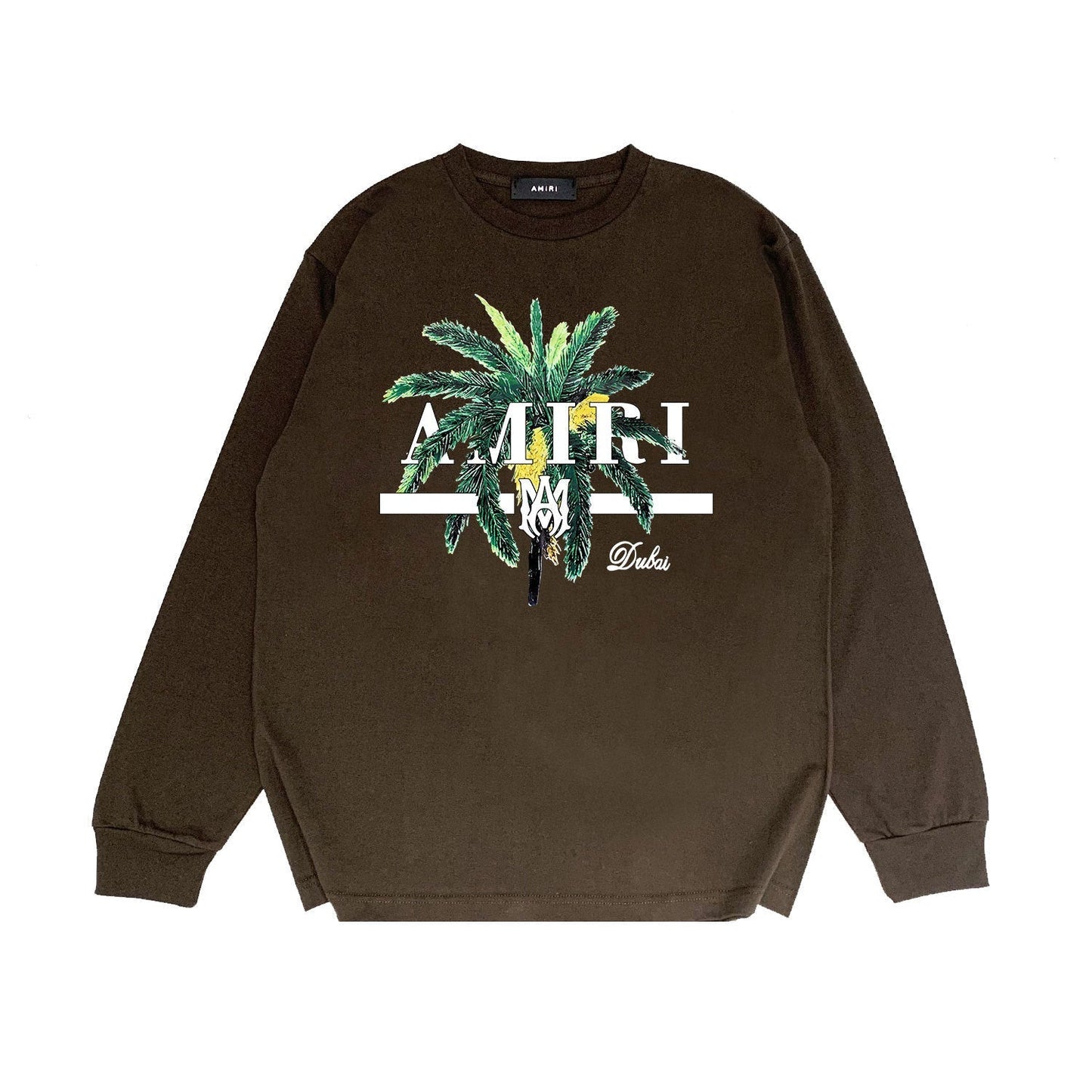 Amiri Long Sleeve Shirt Long Sleeve Long-Sleeved T-Shirt Blouse