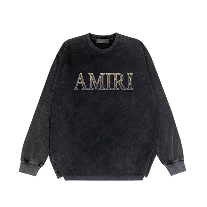 Amiri Long-Sleeve Shirt Vintage Long Sleeve T-shirt