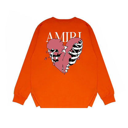 Amiri Long Sleeve Shirt Long Sleeve Long-Sleeved T-Shirt Blouse