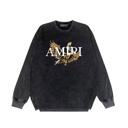 Amiri Long-Sleeve Shirt Vintage Long Sleeve T-shirt