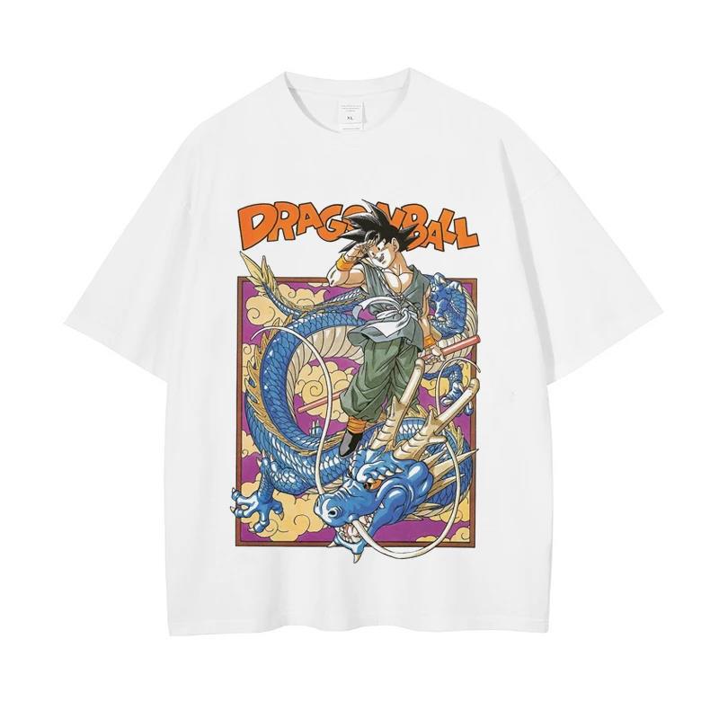2024Men Dragon Ball Z T Shirt Anime Japanese Printed T-shirt (Part 2)