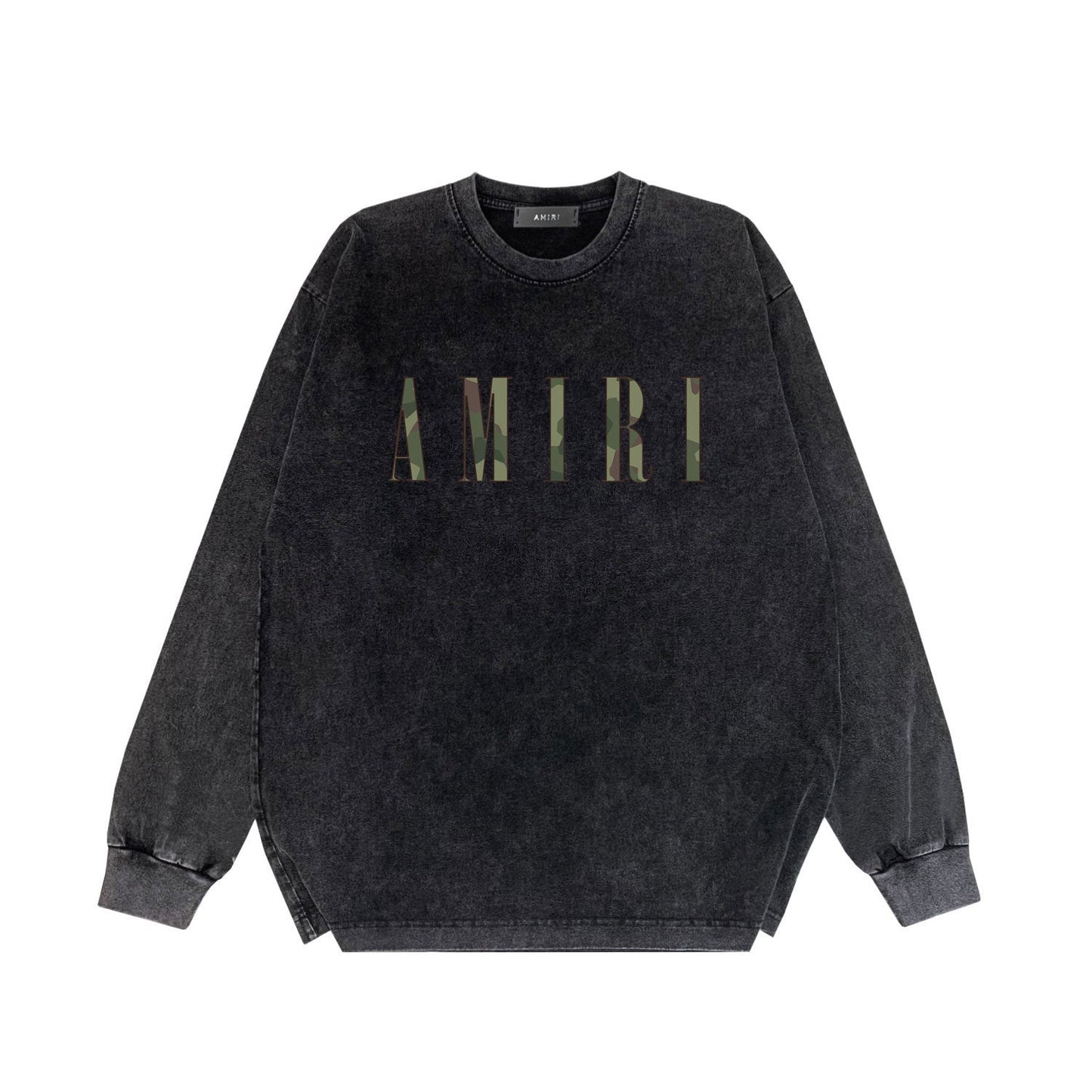 Amiri Long-Sleeve Shirt Vintage Long Sleeve T-shirt