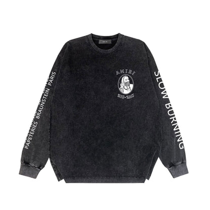 Amiri Long-Sleeve Shirt Vintage Long Sleeve T-shirt