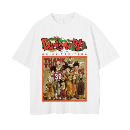 2024Men Dragon Ball Z T Shirt Anime Japanese Printed T-shirt (Part 2)