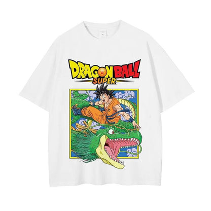 2024Men Dragon Ball Z T Shirt Anime Japanese Printed T-shirt (Part 2)