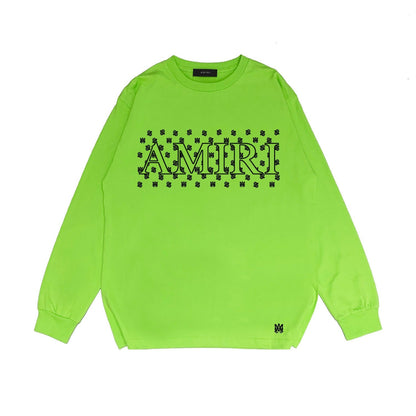 Amiri Long Sleeve Shirt Long Sleeve Long-Sleeved T-Shirt Blouse