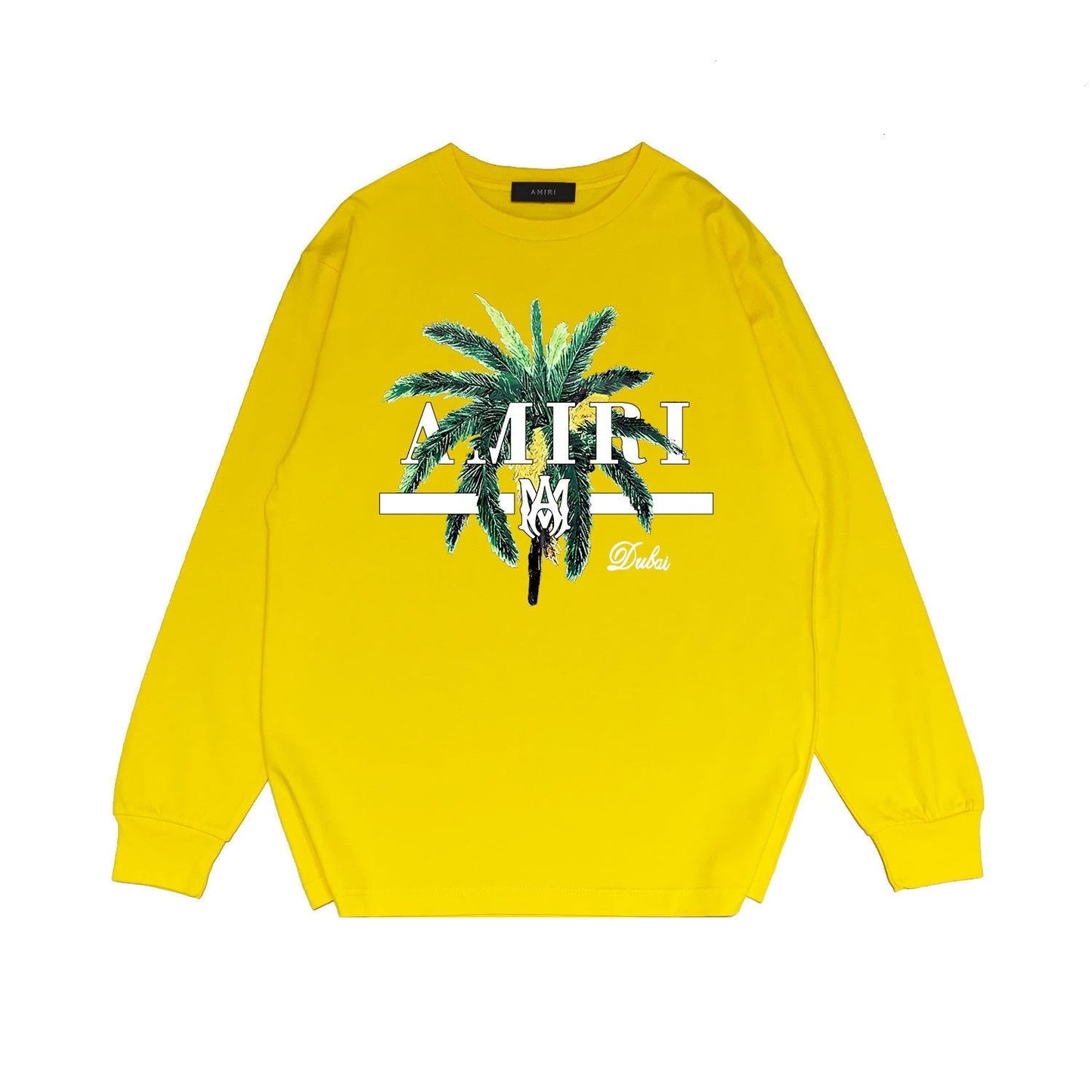 Amiri Long Sleeve Shirt Long Sleeve Long-Sleeved T-Shirt Blouse