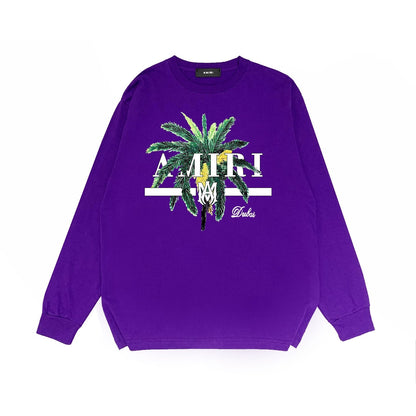 Amiri Long Sleeve Shirt Long Sleeve Long-Sleeved T-Shirt Blouse