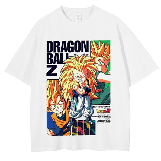2024Men Dragon Ball Z T Shirt Anime Japanese Printed T-shirt (Part 2)