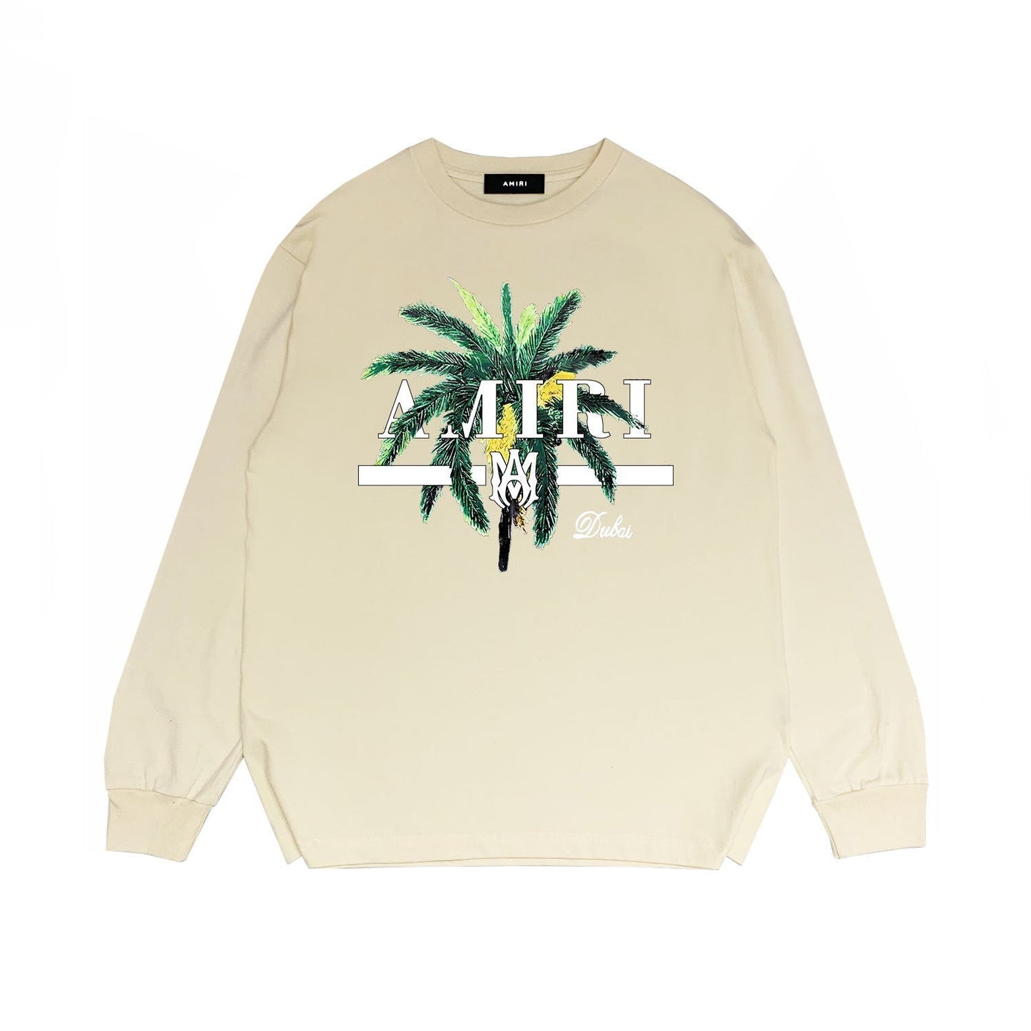 Amiri Long Sleeve Shirt Long Sleeve Long-Sleeved T-Shirt Blouse