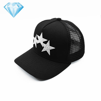 Amiri hat embroidery diamond