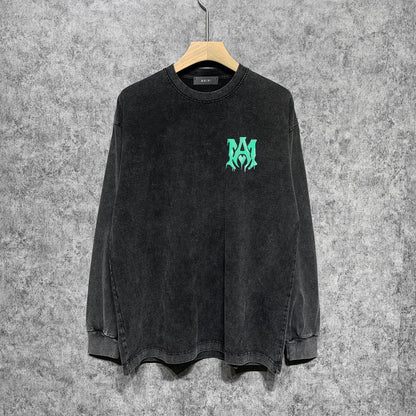 Amiri Long-Sleeve Shirt Vintage Long Sleeve T-shirt