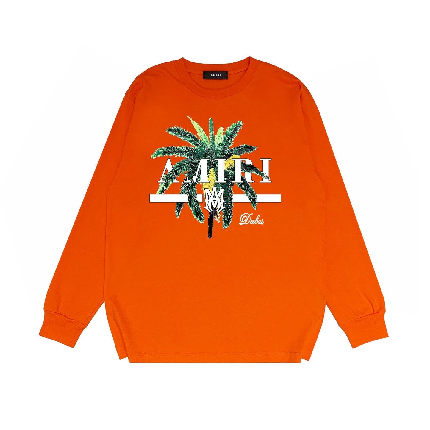 Amiri Long Sleeve Shirt Long Sleeve Long-Sleeved T-Shirt Blouse