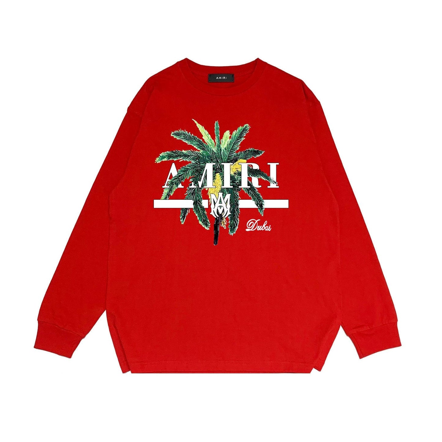Amiri Long Sleeve Shirt Long Sleeve Long-Sleeved T-Shirt Blouse