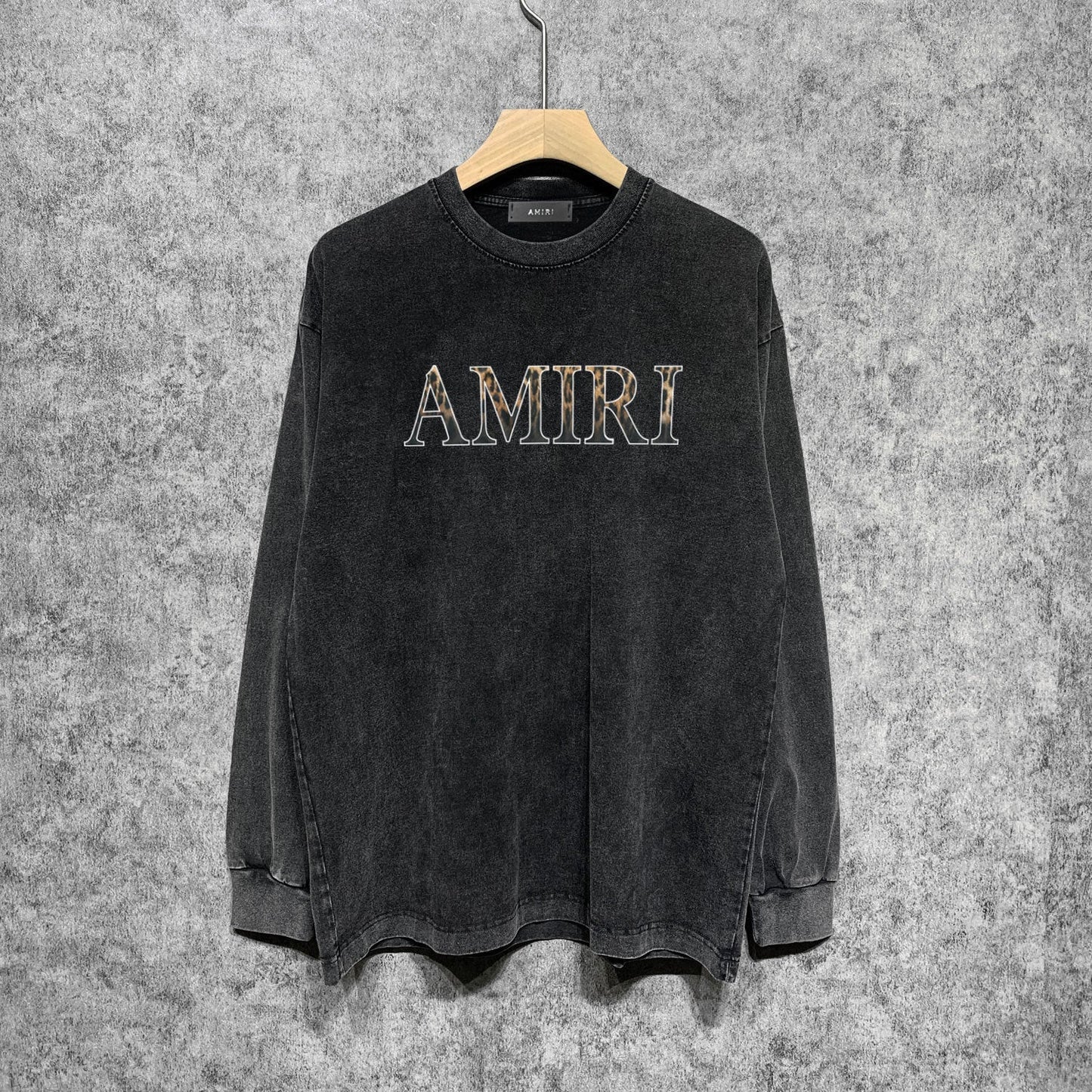 Amiri Long-Sleeve Shirt Vintage Long Sleeve T-shirt