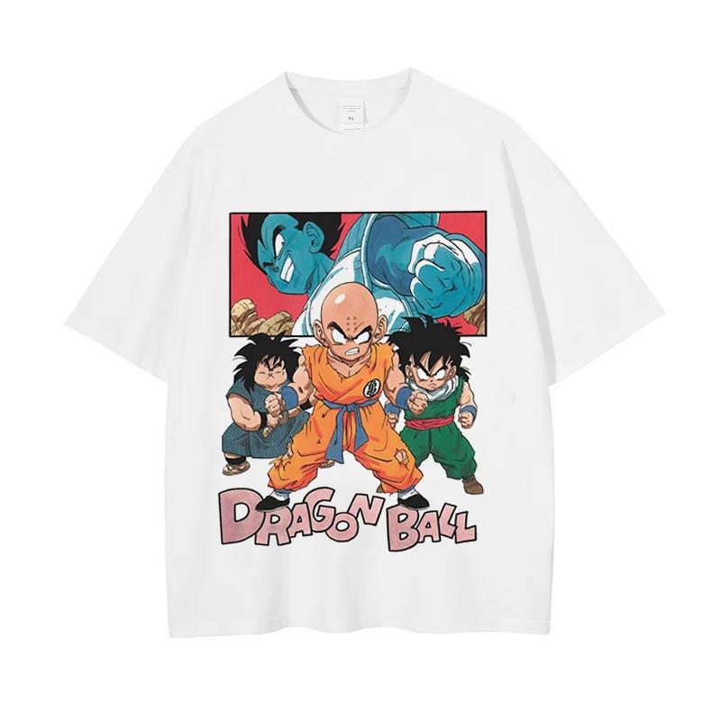 2024Men Dragon Ball Z T Shirt Anime Japanese Printed T-shirt (Part 2)