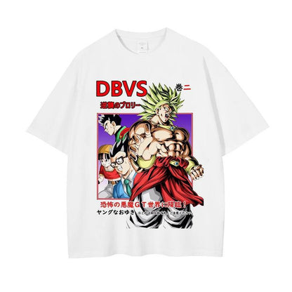 2024Men Dragon Ball Z T Shirt Anime Japanese Printed T-shirt (Part 2)