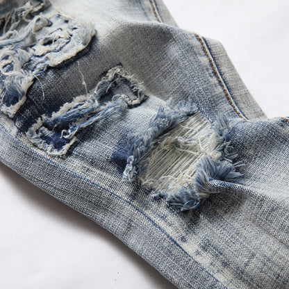 Amiri Jeans Ripped Stretch Jeans