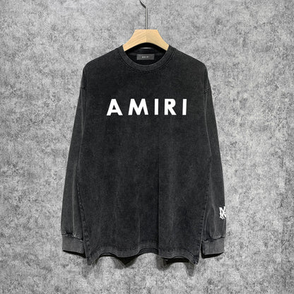 Amiri Long-Sleeve Shirt Vintage Long Sleeve T-shirt