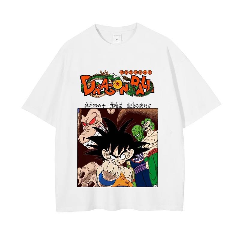 2024Men Dragon Ball Z T Shirt Anime Japanese Printed T-shirt (Part 2)