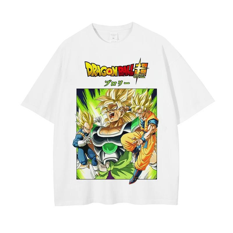 2024Men Dragon Ball Z T Shirt Anime Japanese Printed T-shirt (Part 2)