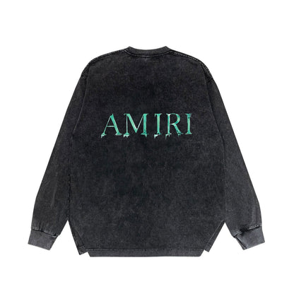 Amiri Long-Sleeve Shirt Vintage Long Sleeve T-shirt