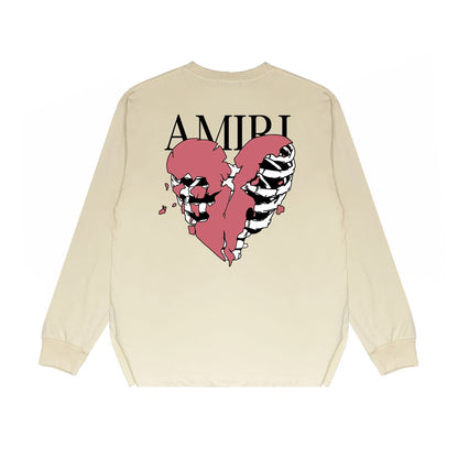 Amiri Long Sleeve Shirt Long Sleeve Long-Sleeved T-Shirt Blouse