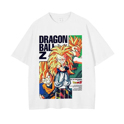 2024Men Dragon Ball Z T Shirt Anime Japanese Printed T-shirt (Part 2)