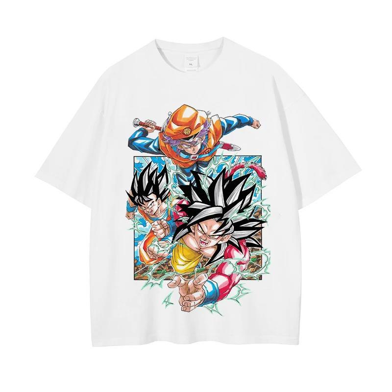2024Men Dragon Ball Z T Shirt Anime Japanese Printed T-shirt (Part 2)