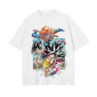 2024Men Dragon Ball Z T Shirt Anime Japanese Printed T-shirt (Part 2)