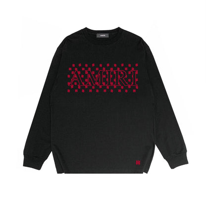 Amiri Long Sleeve Shirt Long Sleeve Long-Sleeved T-Shirt Blouse