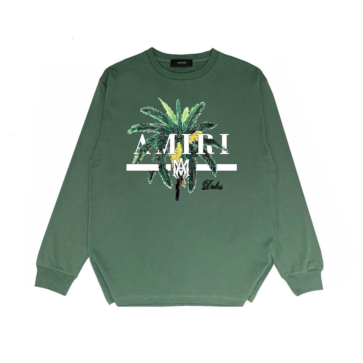 Amiri Long Sleeve Shirt Long Sleeve Long-Sleeved T-Shirt Blouse