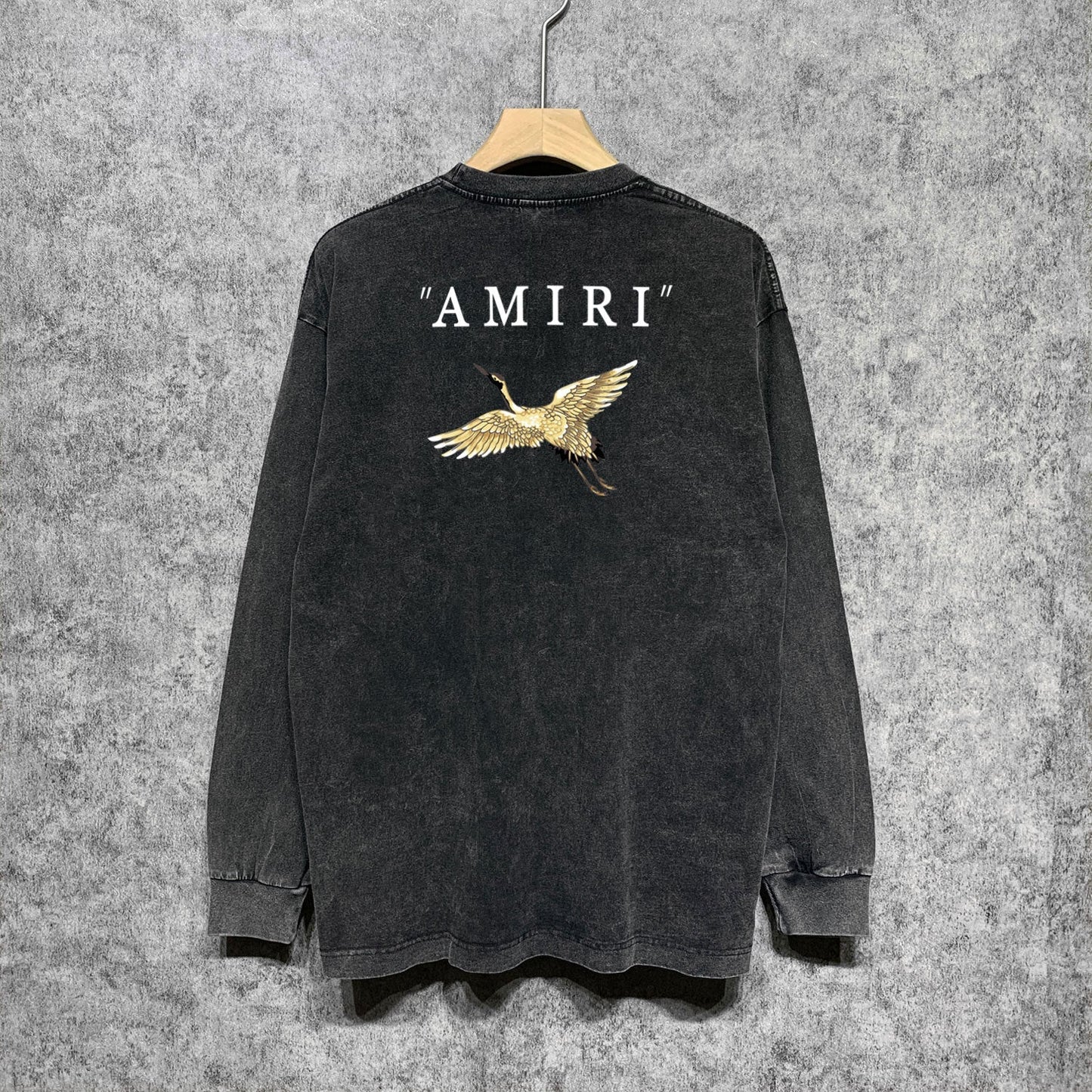 Amiri Long-Sleeve Shirt Vintage Long Sleeve T-shirt