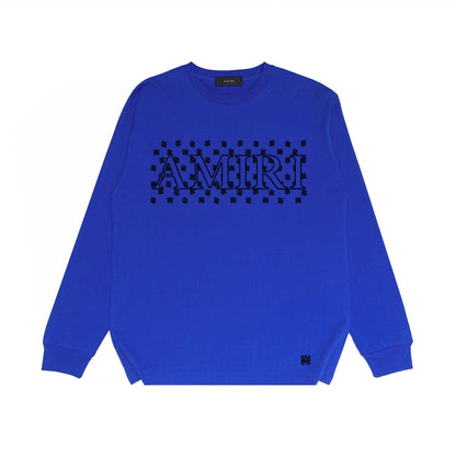 Amiri Long Sleeve Shirt Long Sleeve Long-Sleeved T-Shirt Blouse